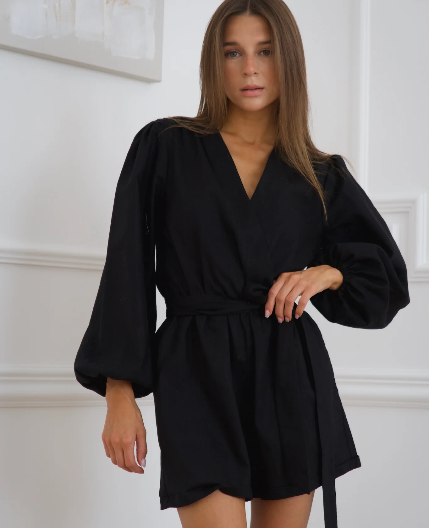 Kombinezon CHLOE Linen Black - Image 4