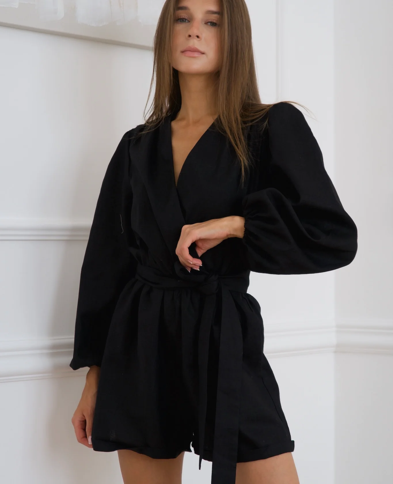 Kombinezon CHLOE Linen Black - Image 5