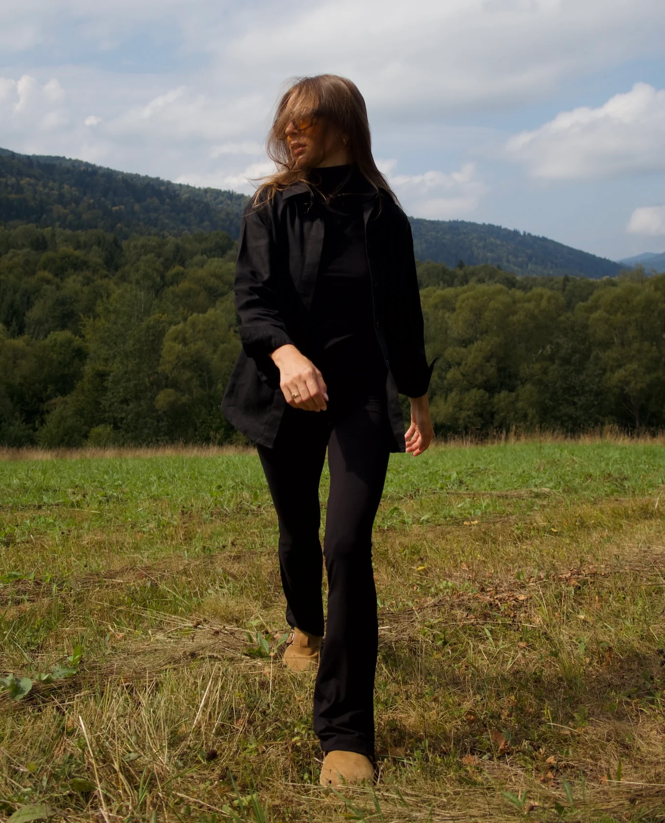 Koszula CHIC Linen Black - Image 6