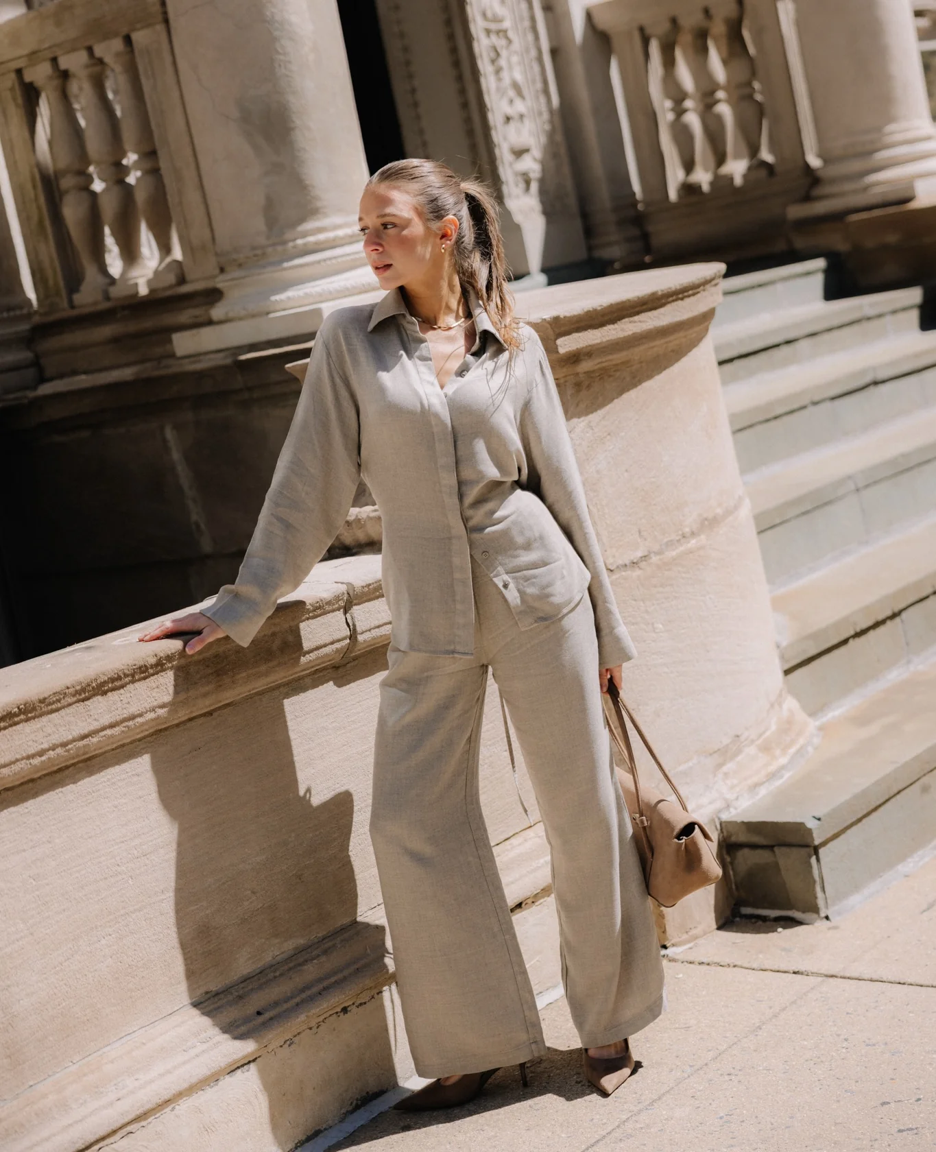 Koszula Olivia Beige - Image 3