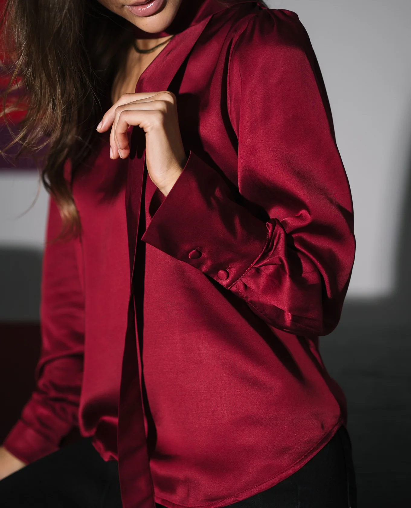 Koszula SALMA Cherry - Image 2