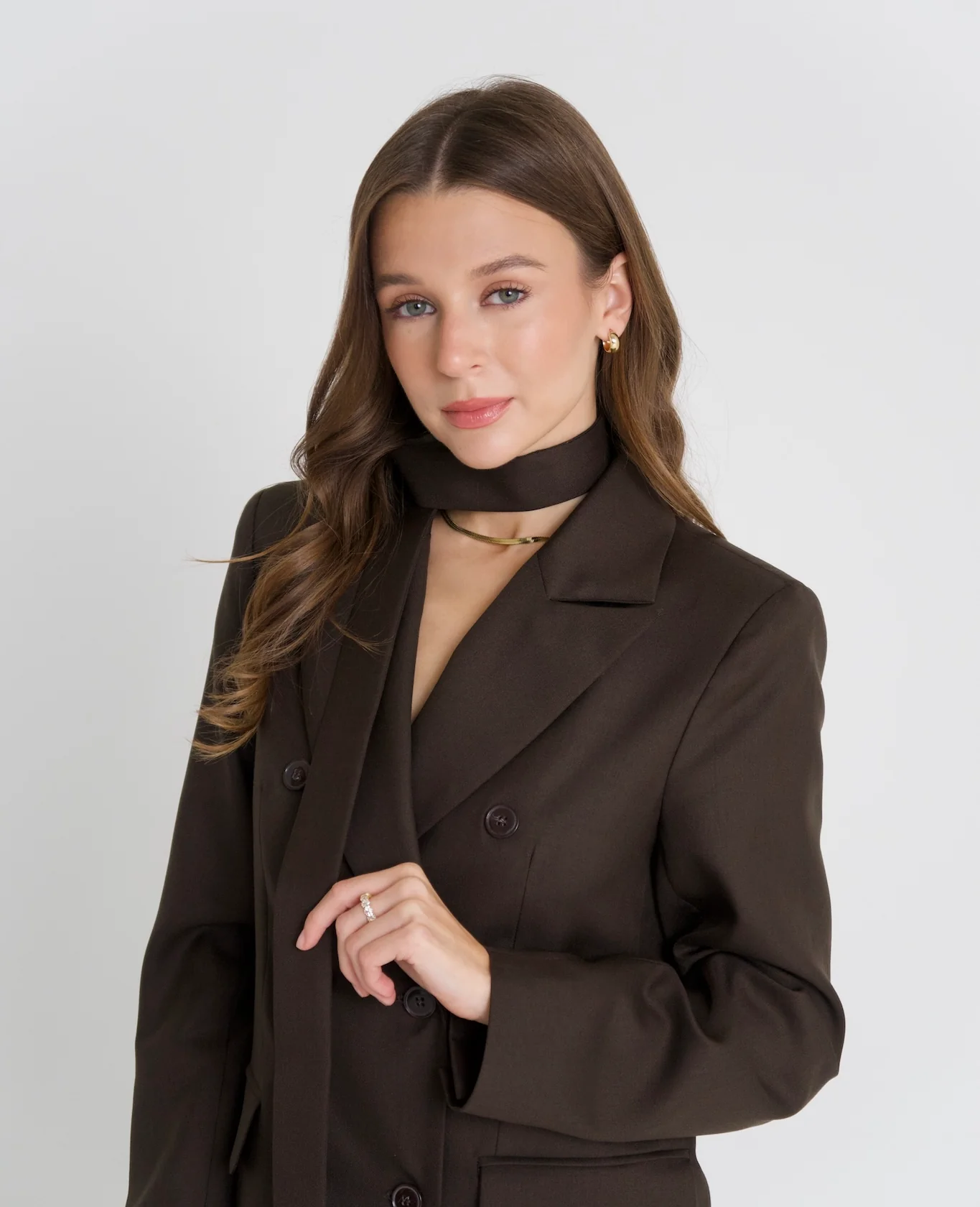 Marynarka VIENNA Wool Brown - Image 4