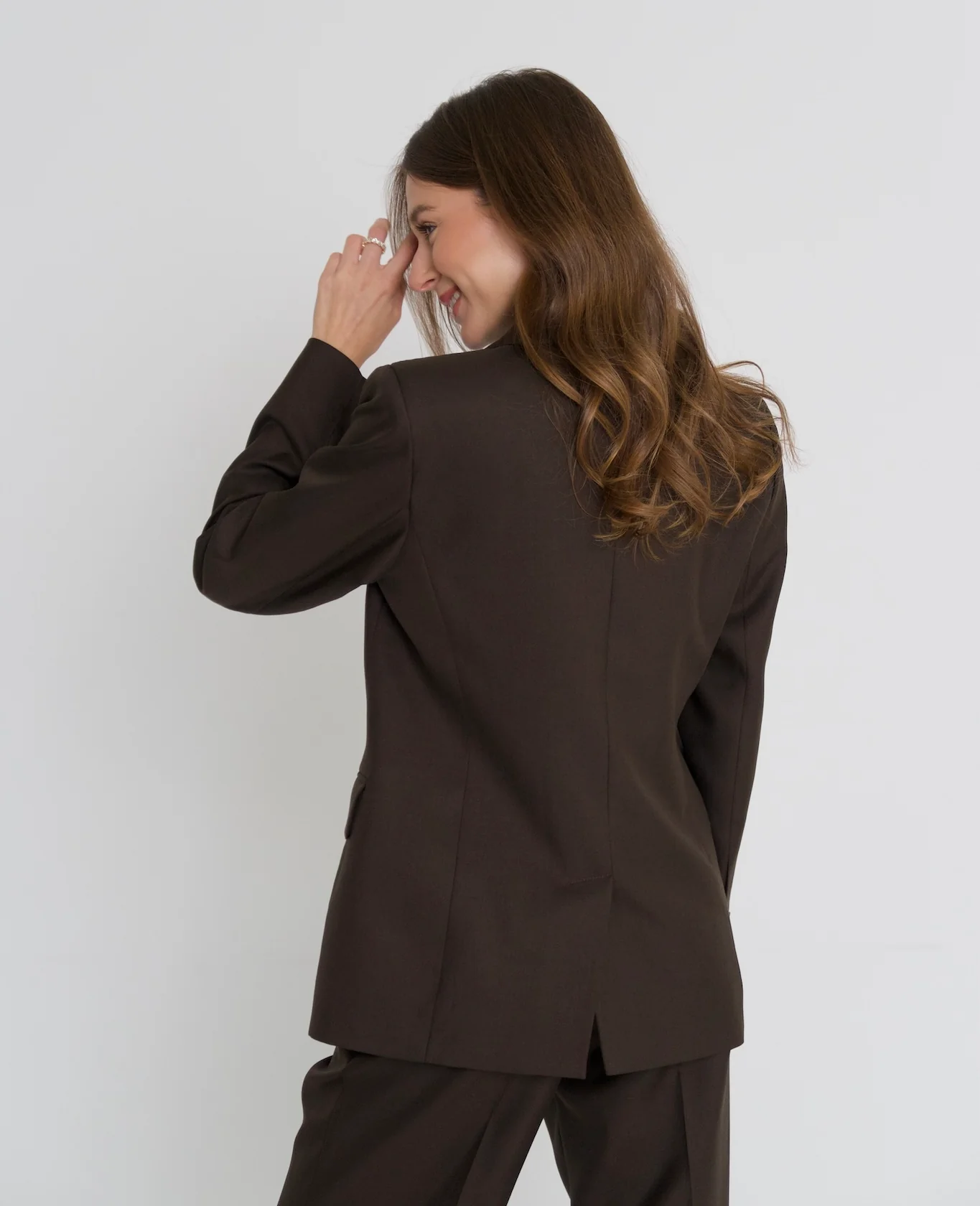 Marynarka VIENNA Wool Brown - Image 7
