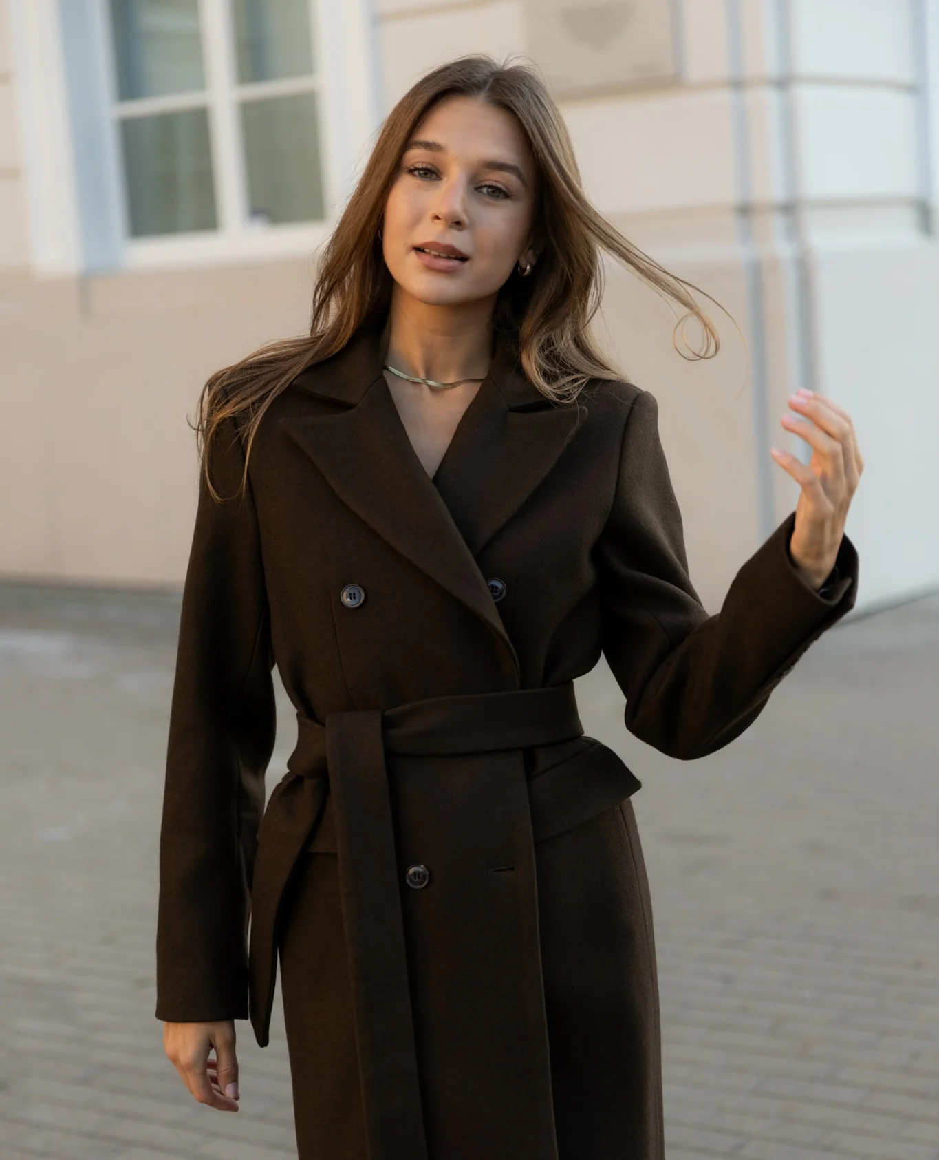 Płaszcz CÉLINE Brown - Image 8