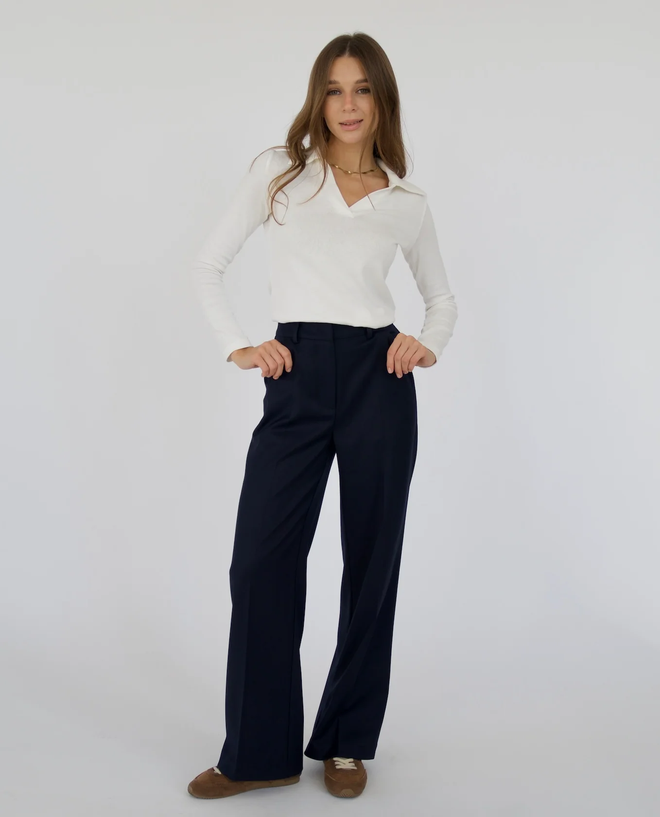 Spodnie LEO Navy