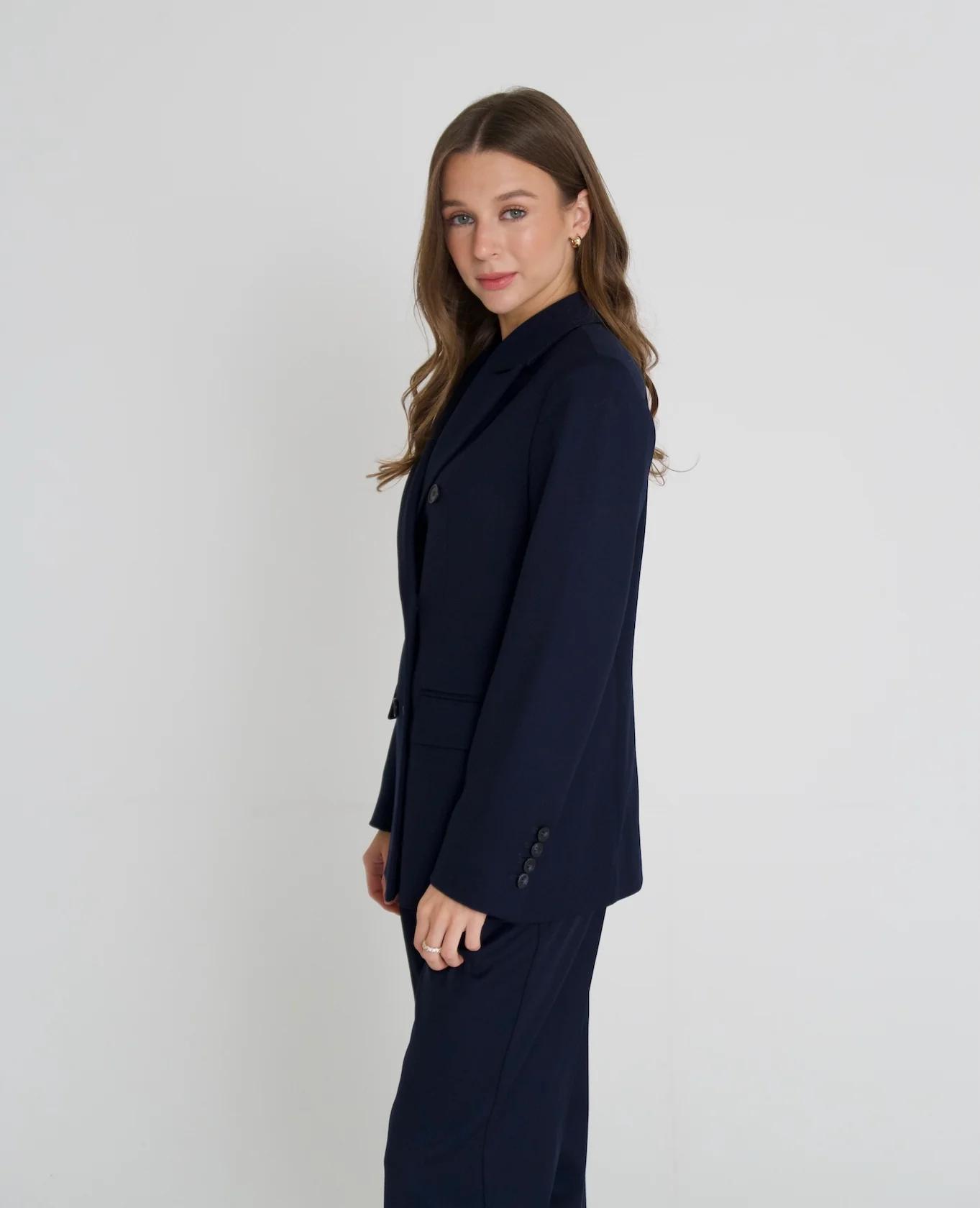 Spodnie TEIA Navy - Image 6