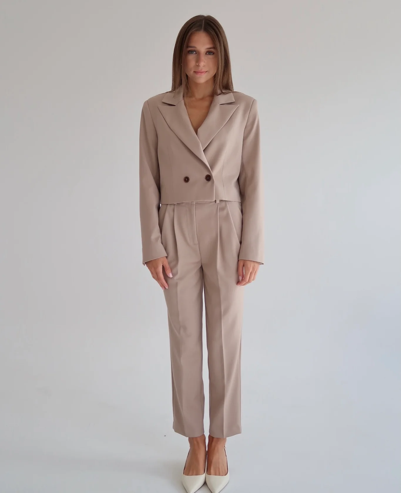 Spodnie VENTI Beige - Image 5