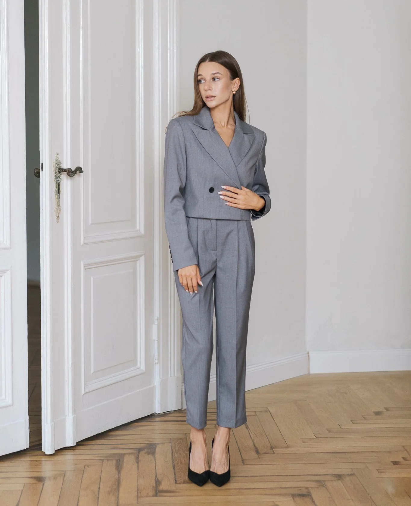 Spodnie VENTI Gray