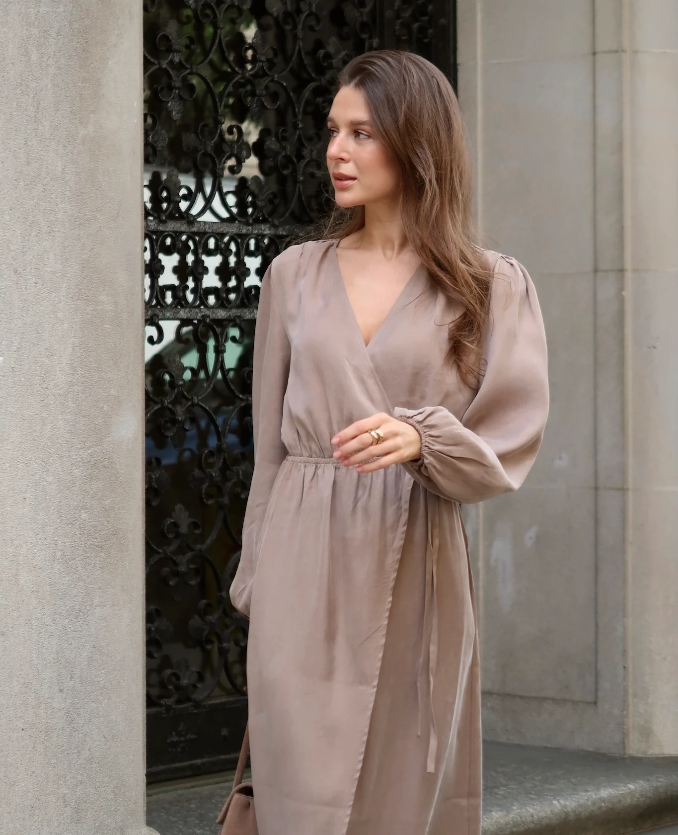 Sukienka APOLONIA Dusty Pink - Image 3