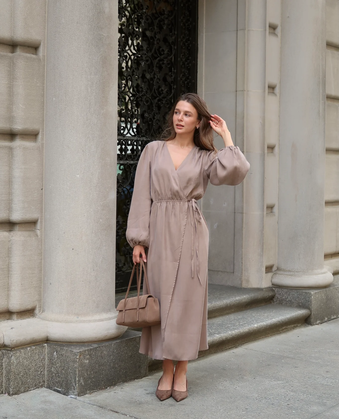 Sukienka APOLONIA Dusty Pink - Image 4