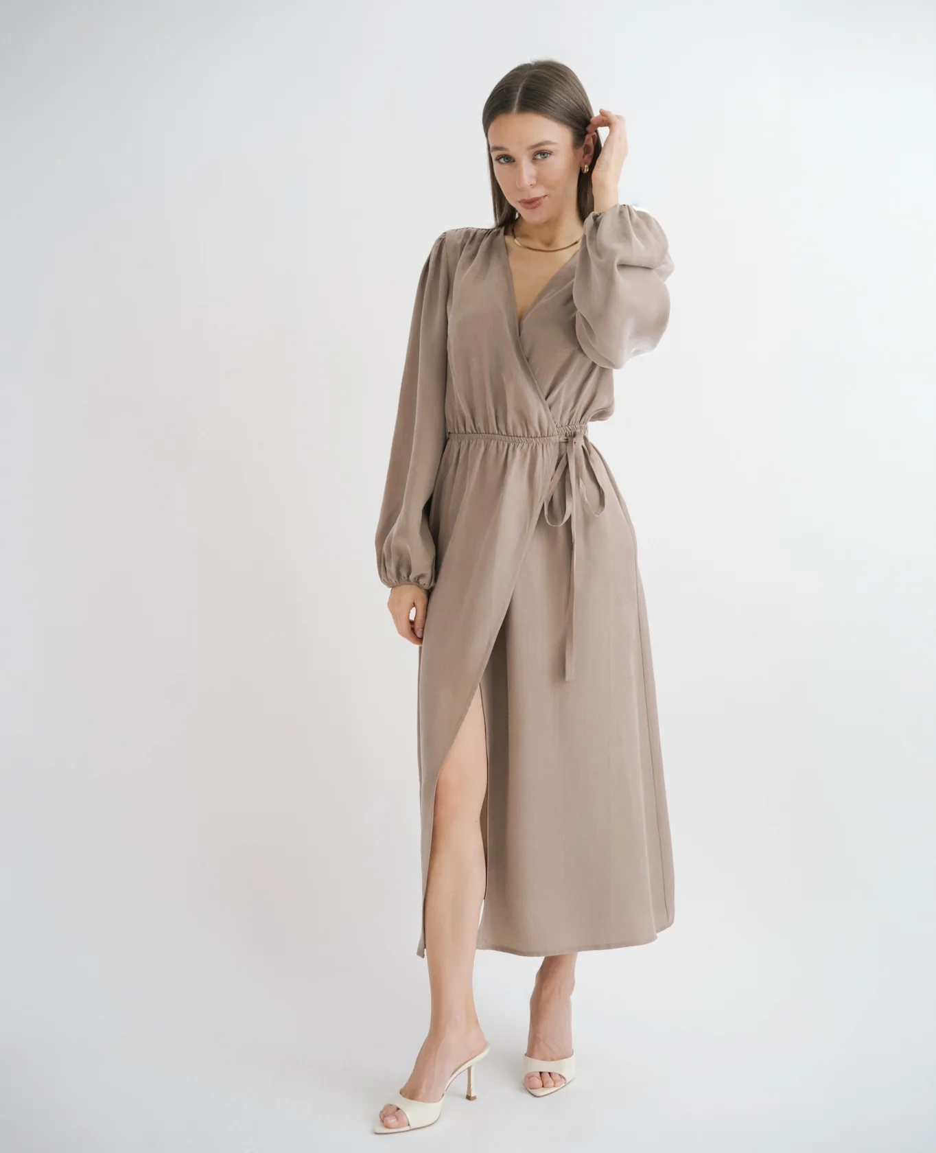 Sukienka APOLONIA Dusty Pink - Image 5