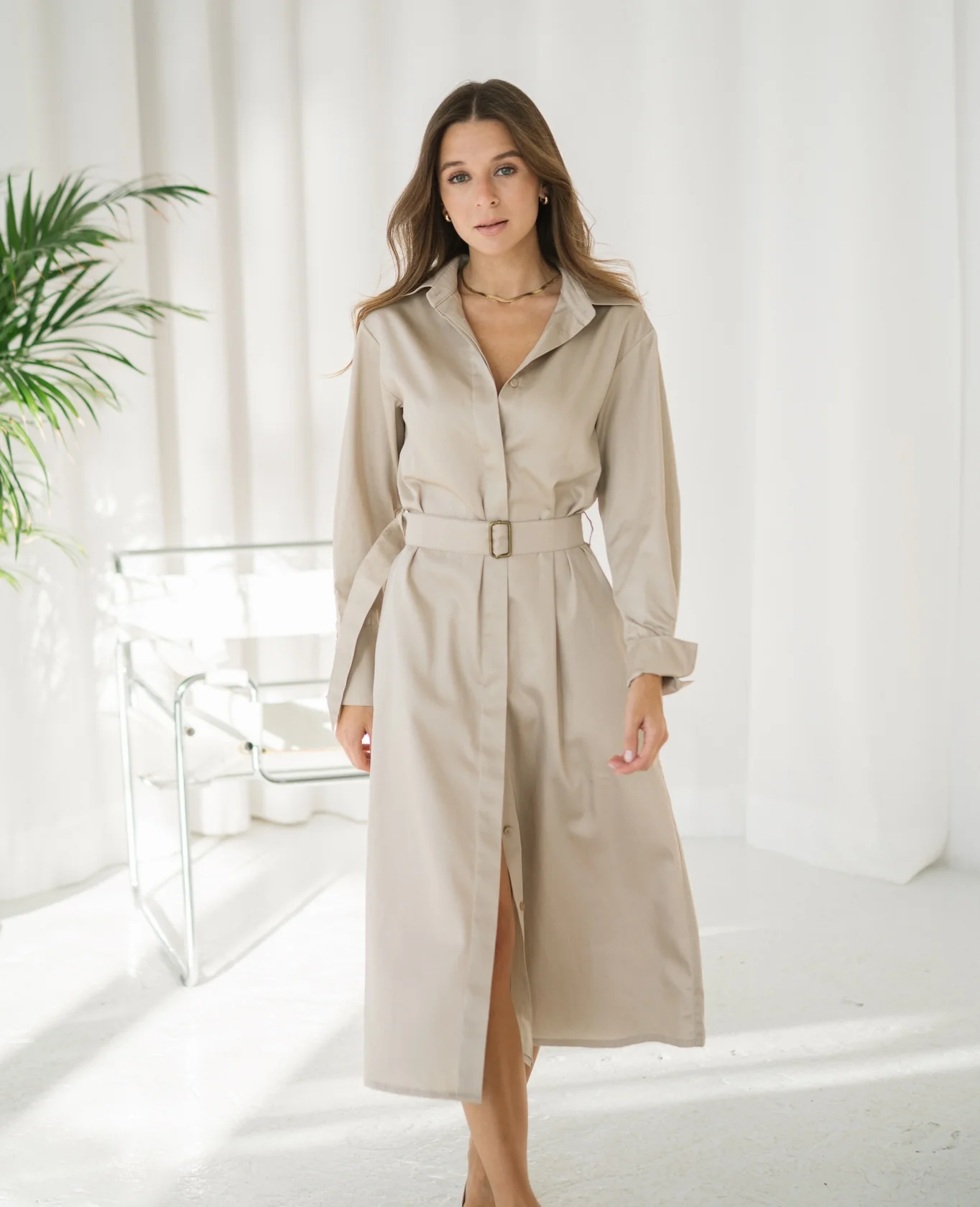 Sukienka IRINA Beige - Image 6