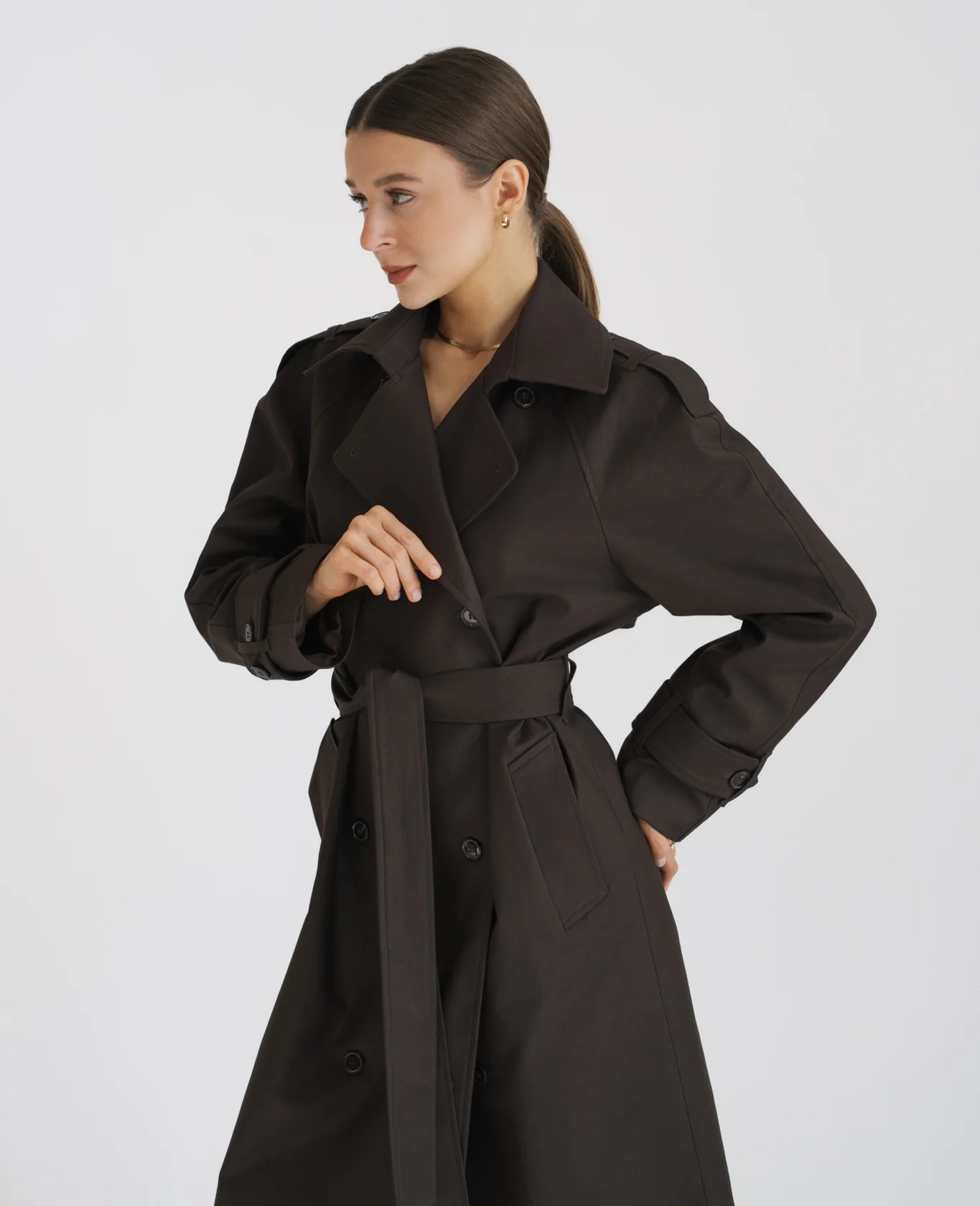 Trencz REVELLE Brown - Image 7